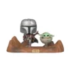 Star Wars - The Mandalorian Con Baby Yoda - Figuras Funko POP