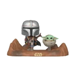 Star Wars - The Mandalorian Con Baby Yoda - Figuras Funko POP