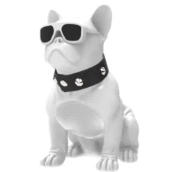 Altavoz Bluetooth Bulldog 10 Cm Blanco