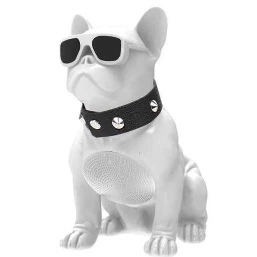 Altavoz Bluetooth Bulldog 10 Cm Blanco 1 Altavoz Bluetooth Bulldog 10 Cm Blanco