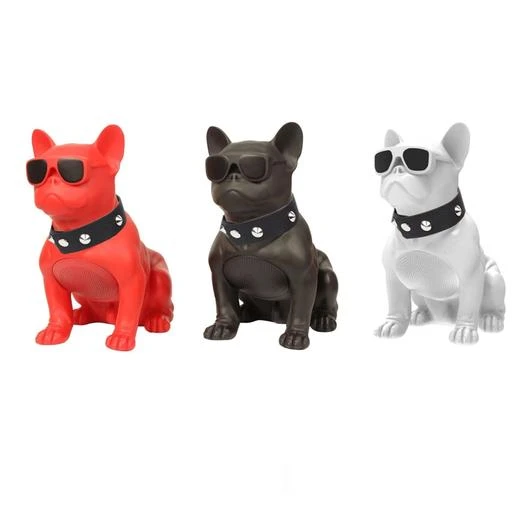 Altavoz Bluetooth Bulldog 10 Cm Blanco 2 Altavoz Bluetooth Bulldog 10 Cm Blanco - Imagen 2