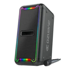 Altavoz 24W LED + Micro Bluetooth 5.0 Negro