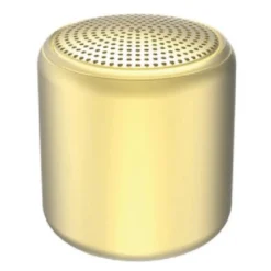 Altavoz Bluetooth Inpod Amarillo Metalizado
