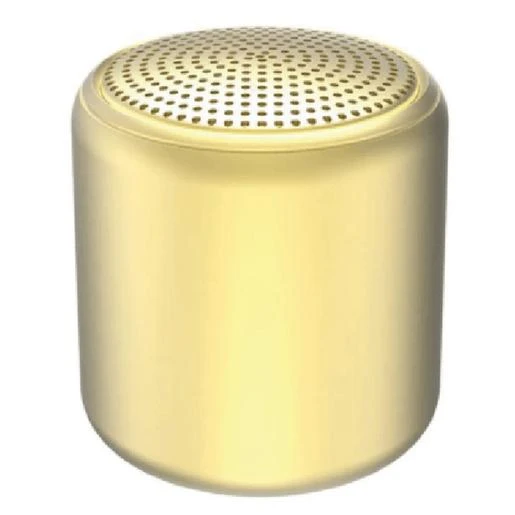 Altavoz Bluetooth Inpod Amarillo Metalizado 1 Altavoz Bluetooth Inpod Amarillo Metalizado