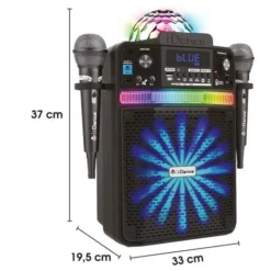 Music Star - Karaoke Con Dos Micrófonos -LEXIBOOK || Harry Potter || Robotime Ventas medias 1551