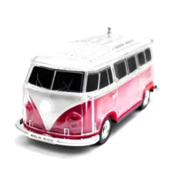 Altavoz Bluetooth Volkswagen T1 - Rojo Con Luz LED