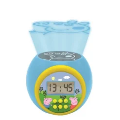 Lexibook - Peppa Pig - Reloj Despertador Con Proyección