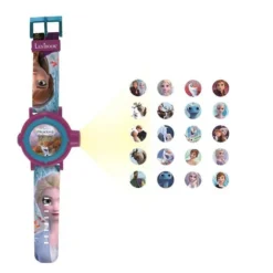 LEXIBOOK Frozen - Reloj Proyector Digital Con 20 Proyecciones