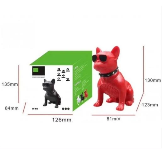 Altavoz Bluetooth Bulldog 10 Cm Negro 5 Altavoz Bluetooth Bulldog 10 Cm Negro - Imagen 5