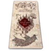 Harry Potter - Alfombra Mapa Del Merodeador 73 X 133 Cm