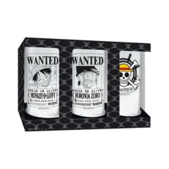 One Piece - Set 3 Vasos
