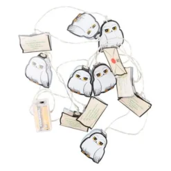 Harry Potter - Guirnalda De Luz Hedwig Y Carta De Aceptación