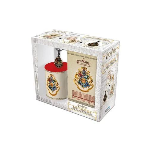 Harry Potter - Set De Taza, Llavero Y Libreta 1 Harry Potter - Set De Taza, Llavero Y Libreta