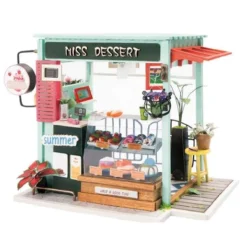 Robotime Tienda De Helados - Maqueta De Madera En 3D