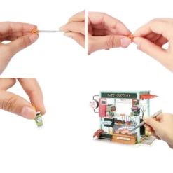 Robotime Tienda De Helados - Maqueta De Madera En 3D -LEXIBOOK || Harry Potter || Robotime Ventas medias 783