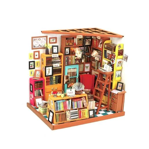 Robotime Estudio De Sam - Maqueta De Madera En 3D 1 Robotime Estudio De Sam - Maqueta De Madera En 3D