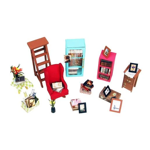 Robotime Estudio De Sam - Maqueta De Madera En 3D 3 Robotime Estudio De Sam - Maqueta De Madera En 3D - Imagen 3