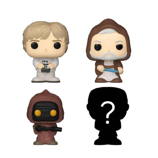 Star Wars - Pack 4 Figuras Funko Bitty POP - Luke 3 Star Wars - Pack 4 Figuras Funko Bitty POP - Luke - Imagen 3