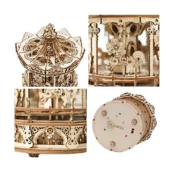 Robotime Carrusel Romántico - Puzzle De Madera En 3D -LEXIBOOK || Harry Potter || Robotime Ventas medias 812