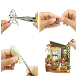 Robotime Patio De Flores De Miller - Maqueta De Madera En 3D -LEXIBOOK || Harry Potter || Robotime Ventas medias 861