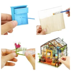 Robotime Invernadero De Kathy - Maqueta De Madera En 3D -LEXIBOOK || Harry Potter || Robotime Ventas medias 871
